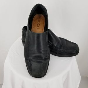 ECCO Mens Loafer Black Bicycle Toe US Size 9-9.5